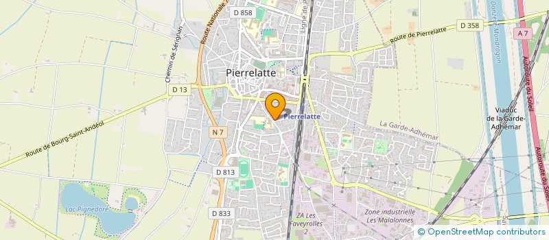 localisation de l'entreprise LASKA SOCIETY à PIERRELATTE