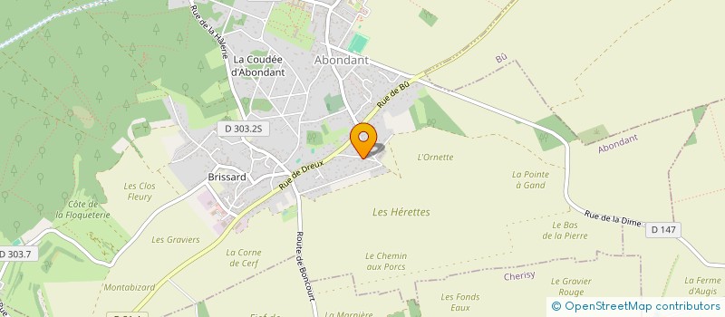 localisation de l'entreprise LASKOWSKI à ABONDANT