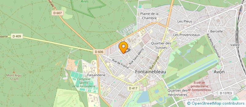 localisation de l'entreprise LASKPOK à FONTAINEBLEAU