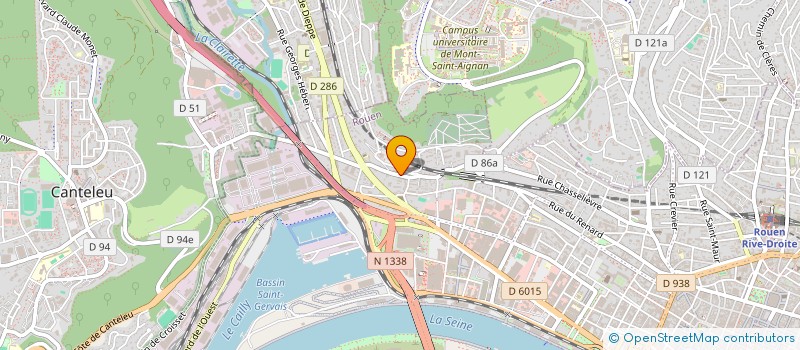 localisation de l'entreprise LASL à ROUEN