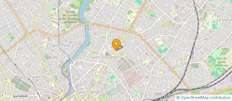 localisation de l'entreprise LASLA à NANTES