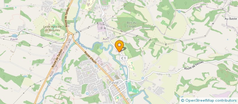 localisation de l'entreprise LASNEL  PAVIE