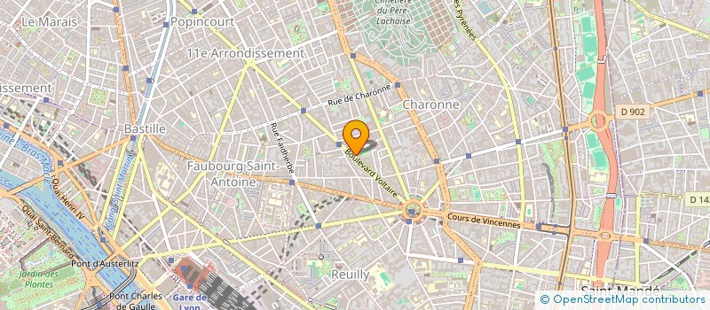 localisation de l'entreprise LASON 9  PARIS