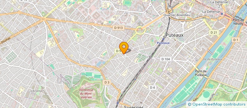 localisation de l'entreprise LASOURCE à SURESNES