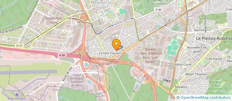 localisation de l'entreprise LASOURIE 92  CLAMART
