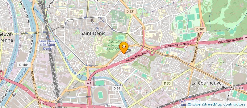 localisation de l'entreprise LASPIRE à SAINT-DENIS