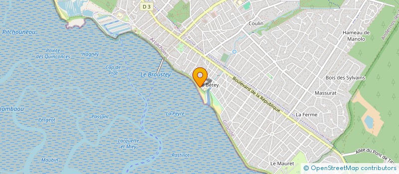 localisation de l'entreprise LASRAM  LEOGNAN