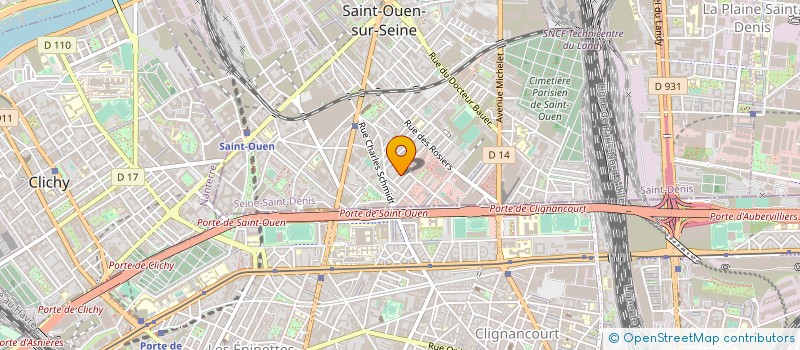 localisation de l'entreprise LASRI BAT à SAINT-OUEN-SUR-SEINE