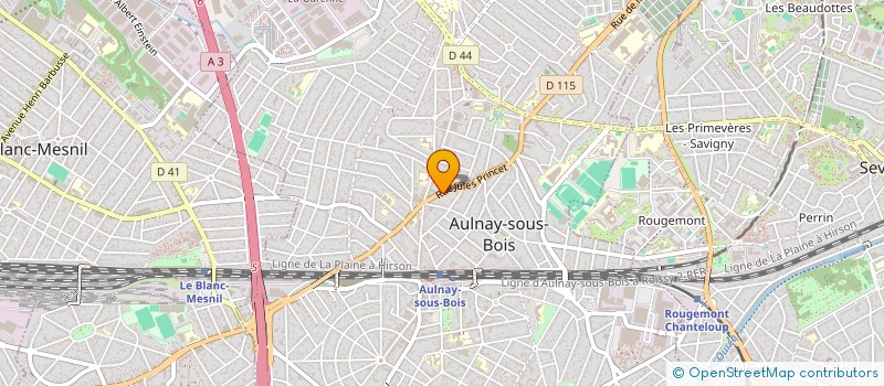 localisation de l'entreprise LASS à AULNAY-SOUS-BOIS