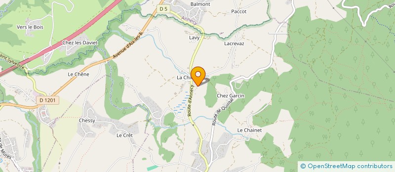 localisation de l'entreprise LASS DE LA MOUSTIQUAIRE  VIUZ-LA-CHIESAZ