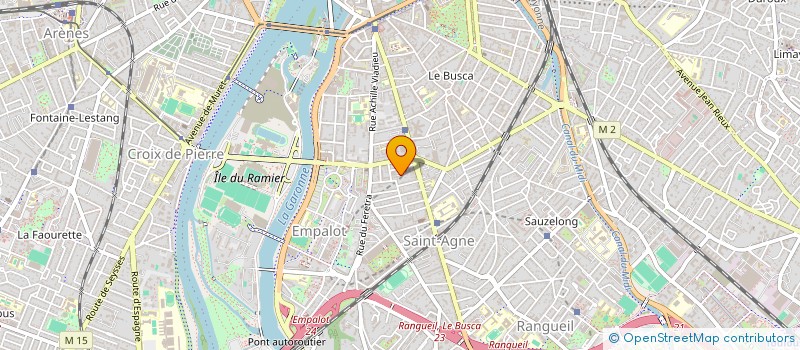 localisation de l'entreprise LASSA (L ARAIGNEE SORT SON ART) à TOULOUSE
