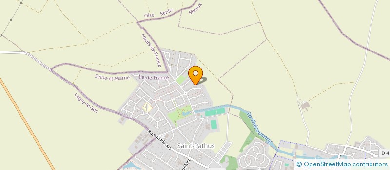 localisation de l'entreprise LASSAINE  SAINT-PATHUS