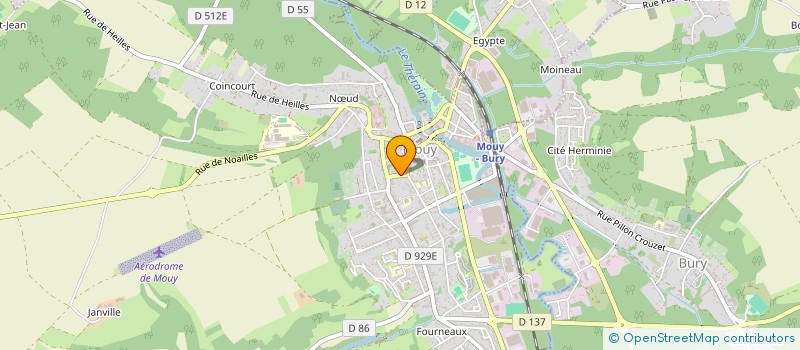 localisation de l'entreprise LASSAL  BURY