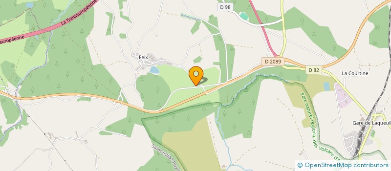 localisation de l'entreprise LASSALAS BATIMENT  SAINT-SAUVES-D AUVERGNE