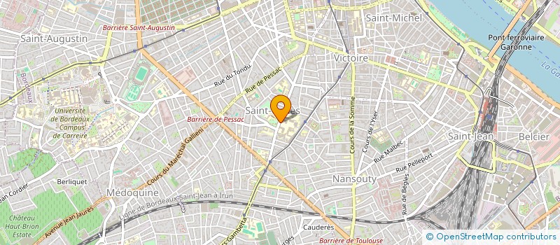 localisation de l'entreprise LASSALLE HOCKEYTEAM  LHT  BORDEAUX