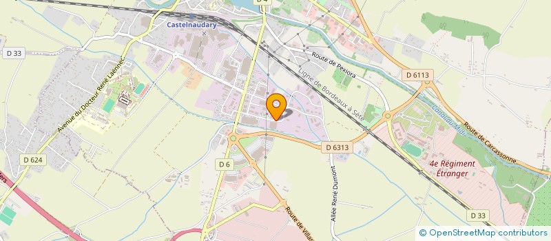 localisation de l'entreprise LASSALLE IMMOBILIER  SAINT-MARTIN-LALANDE