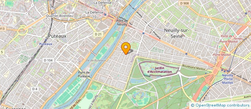localisation de l'entreprise LASSARD CONSEILS à NEUILLY-SUR-SEINE
