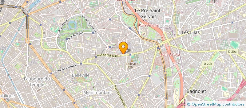 localisation de l'entreprise LASSEMBLEE UNIVERSELLE DES LETTRES ET DES ARTS VISUELS  PARIS