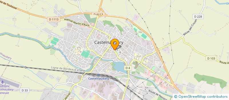 localisation de l'entreprise LASSERRE PIERRE ET ALAIN à CASTELNAUDARY