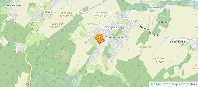 localisation de l'entreprise LASSIGNY MOTOCULTURE  CANNECTANCOURT