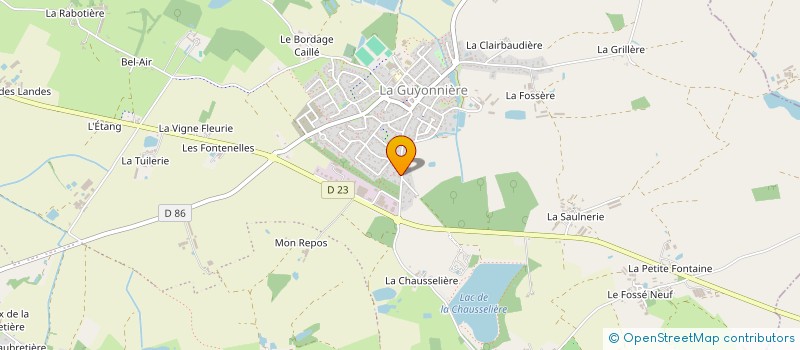 localisation de l'entreprise LASSIM à MONTAIGU-VENDEE