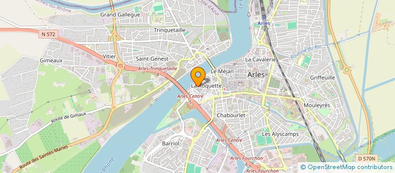 localisation de l'entreprise LASSO à ARLES