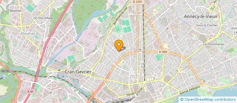 localisation de l'entreprise LASSO  ANNECY