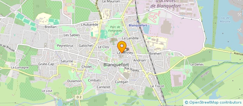 localisation de l'entreprise LASSO DES ASSOS à BLANQUEFORT