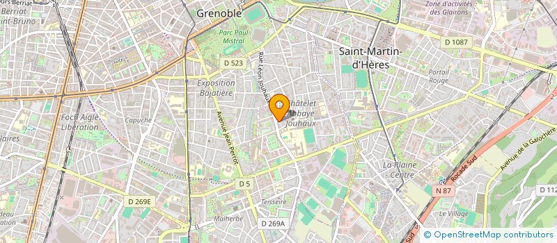 localisation de l'entreprise LASSO MEUH-JEUX-TABLE à GRENOBLE