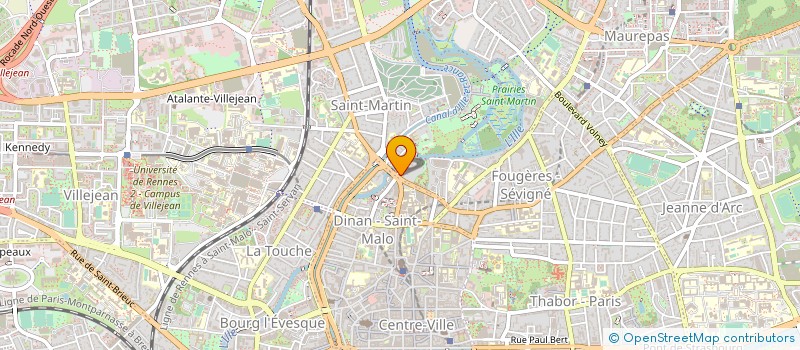 localisation de l'entreprise LASSOUED CLOISONS SECHES à RENNES