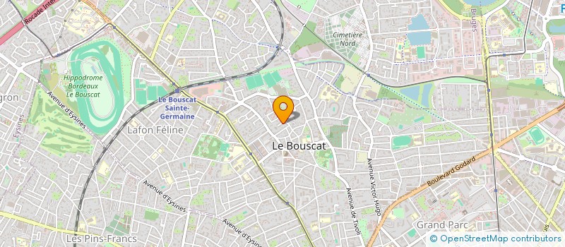 localisation de l'entreprise LASSOVAGE  LE BOUSCAT