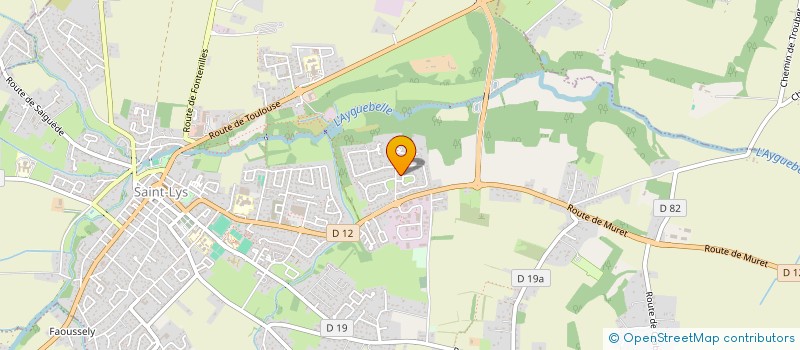 localisation de l'entreprise LASSPAS  SAINT-LYS