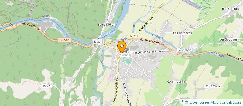 localisation de l'entreprise LASSUS YOUSSEF  YENNE