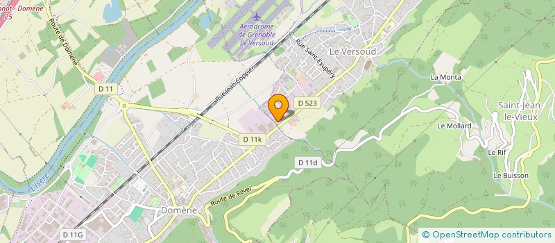 localisation de l'entreprise LAST  LE VERSOUD