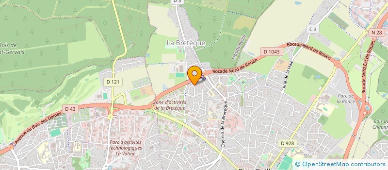 localisation de l'entreprise LAST à BOIS-GUILLAUME