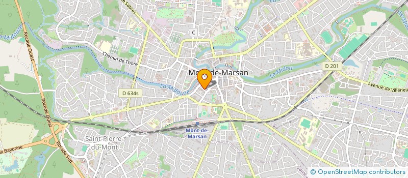 localisation de l'entreprise LAST EPIL  MONT-DE-MARSAN