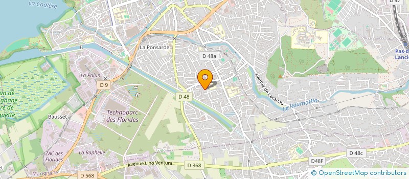 localisation de l'entreprise LAST IMMOBILIER  MARIGNANE
