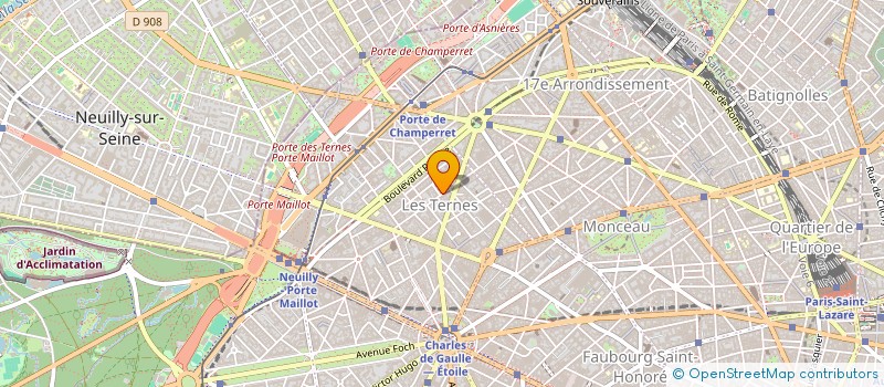 localisation de l'entreprise LAST INVEST  PARIS