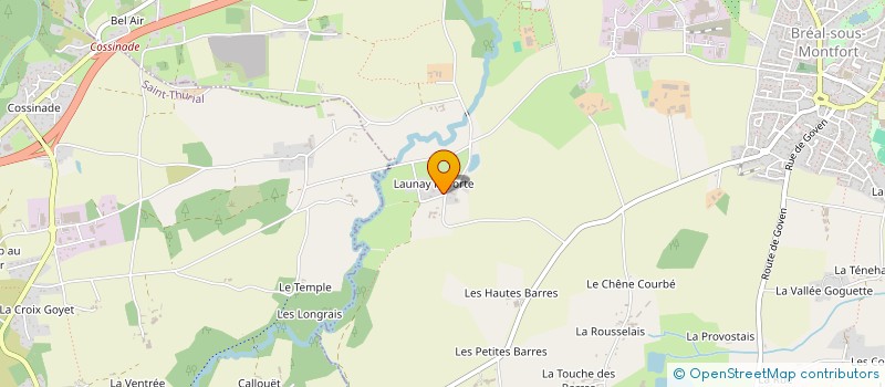 localisation de l'entreprise LAST WOLVES RENNES  BREAL-SOUS-MONTFORT