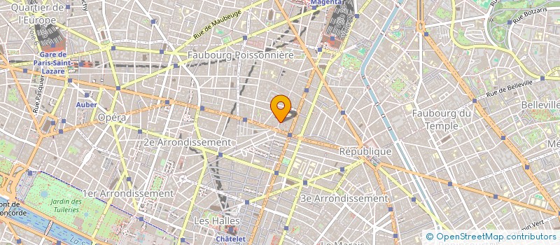 localisation de l'entreprise LASTARDE DE BEAUTE  PARIS