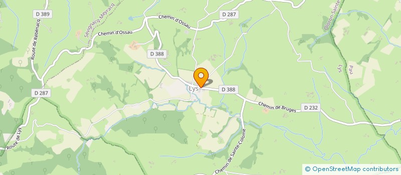 localisation de l'entreprise LASTE  LYS