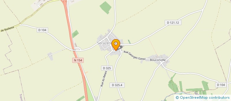localisation de l'entreprise LASTEL à SERAZEREUX
