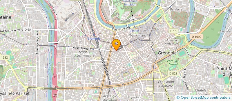 localisation de l'entreprise LASTELLA HOLDING  GRENOBLE