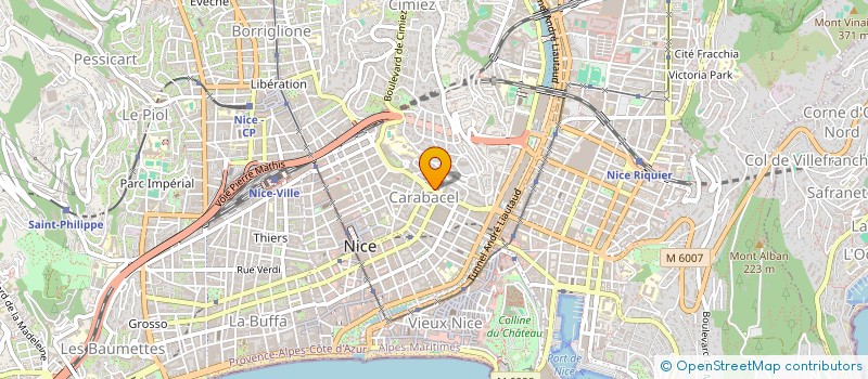 localisation de l'entreprise LASTEN à NICE