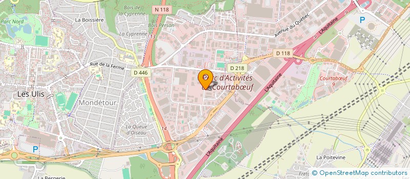 localisation de l'entreprise LASTER à LES ULIS