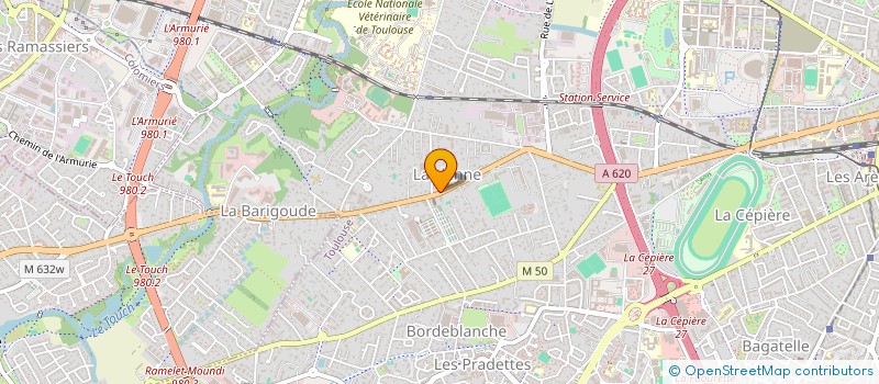 localisation de l'entreprise LASTEZAC à TOULOUSE