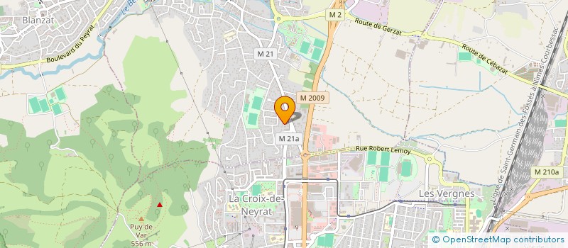 localisation de l'entreprise LASTICOT  CEBAZAT