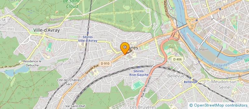 localisation de l'entreprise LASTKM à SEVRES