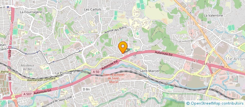 localisation de l'entreprise LASTRA IMMOBILIER à MARSEILLE
