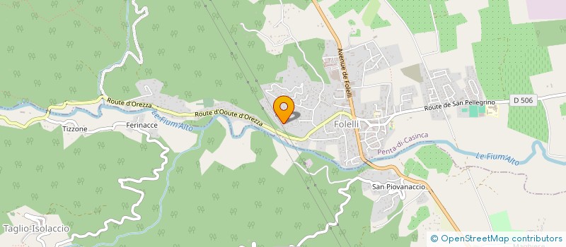 localisation de l'entreprise LASTRAYOLI à PENTA-DI-CASINCA